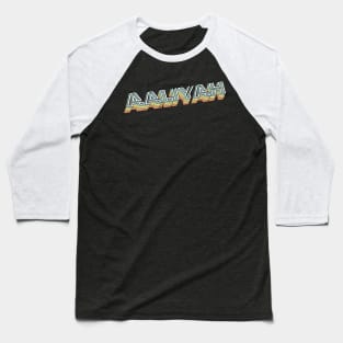 Aaliyah Baseball T-Shirt